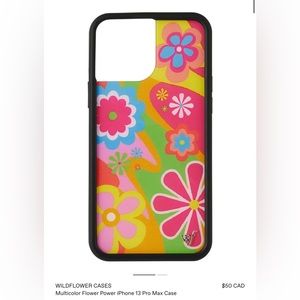 Wildflower phone case iPhone 13 Pro Max